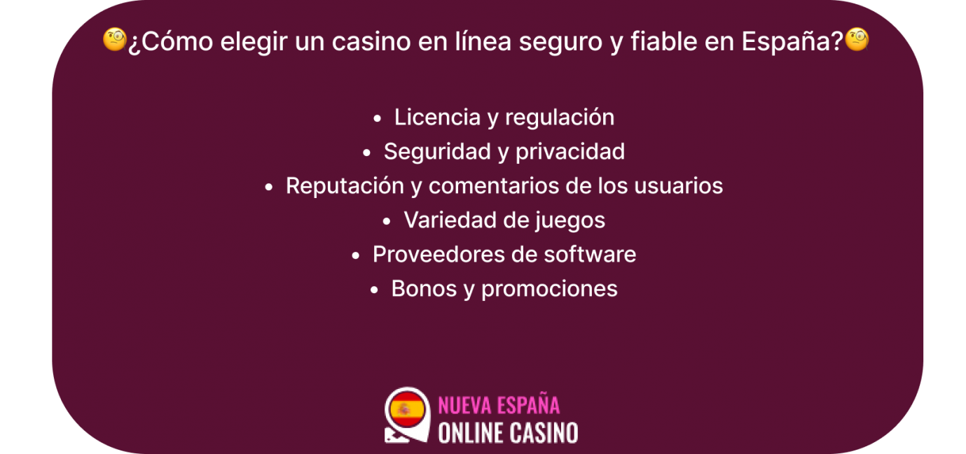 cómo elegir un casino en línea seguro y fiable en españa