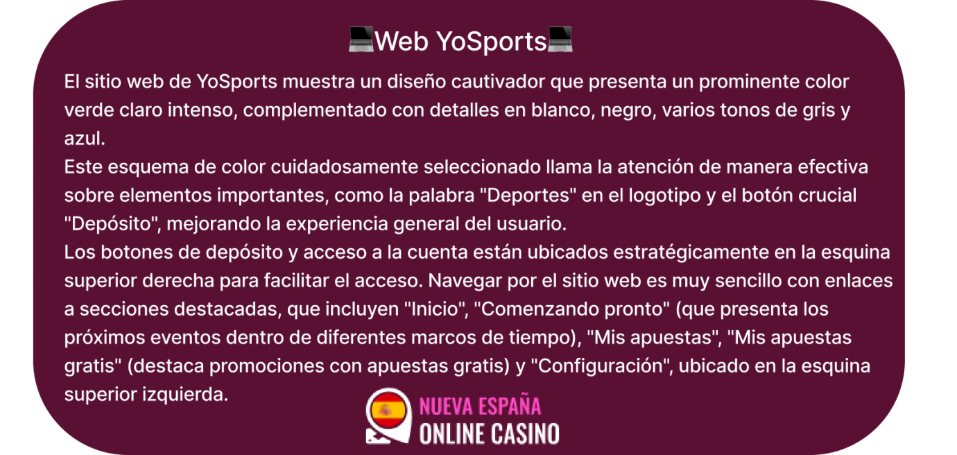web yosports