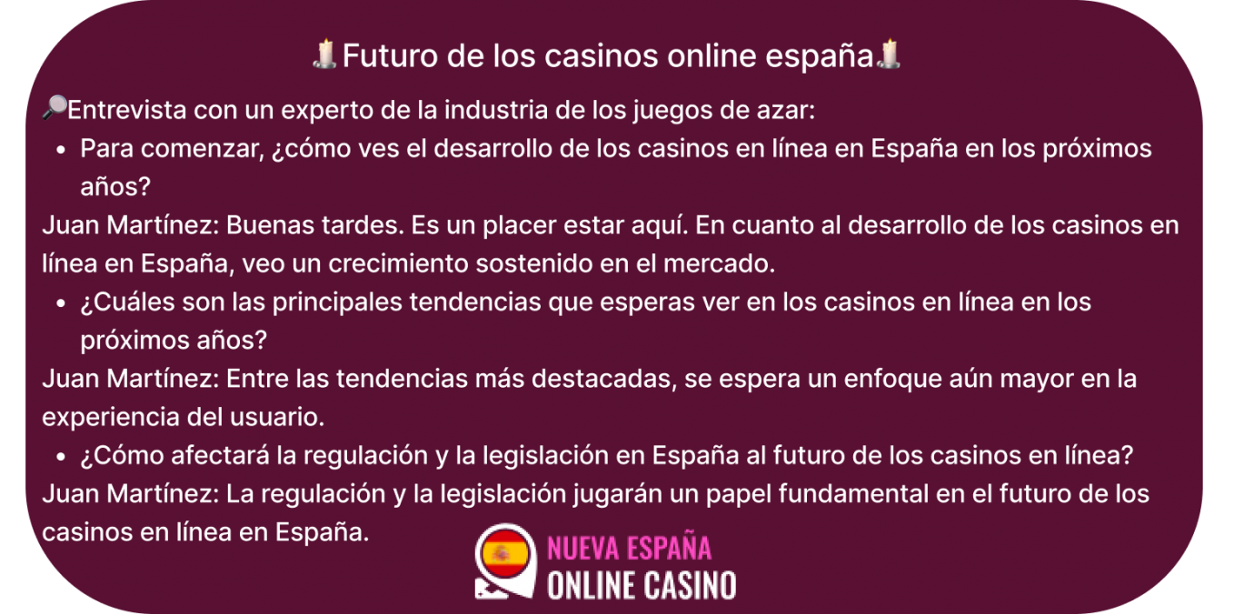 futuro de los casinos online españa